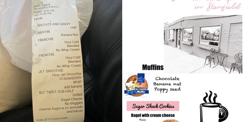 Java Junkies Menu