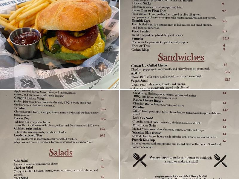 Broken Barrel Menu