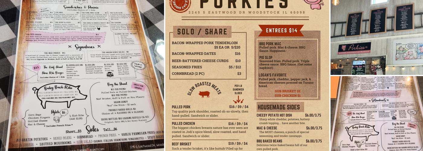 Porkies Pig Roast & Catering Menu
