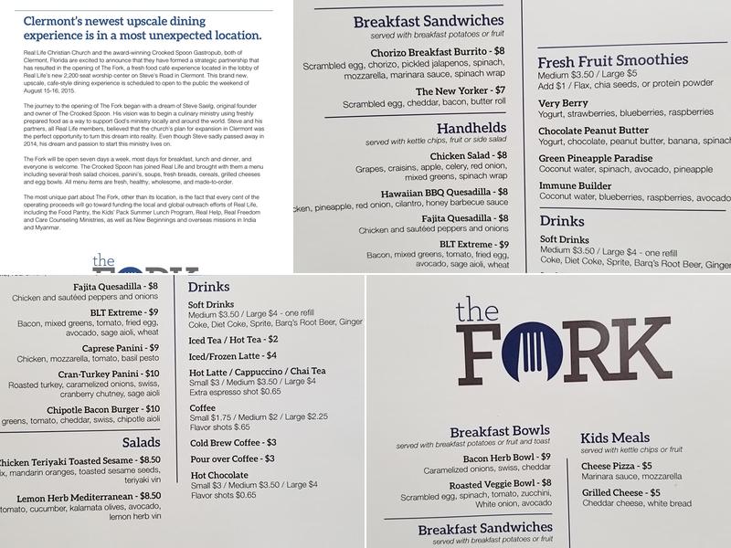 The Fork Menu