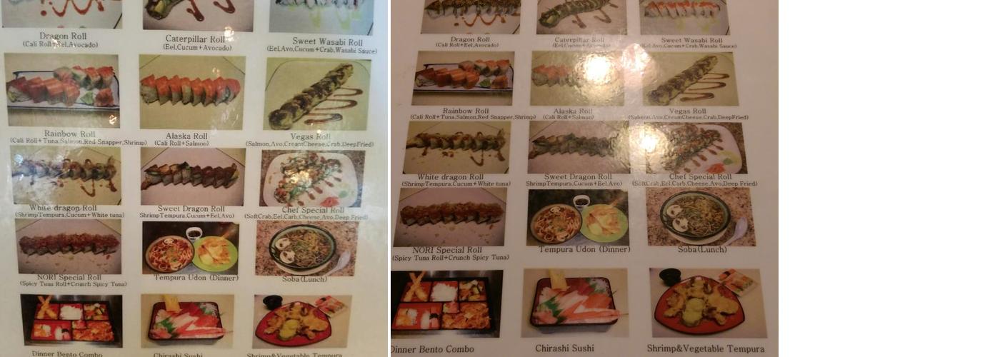 Nori Sushi & Japanese Grill Menu