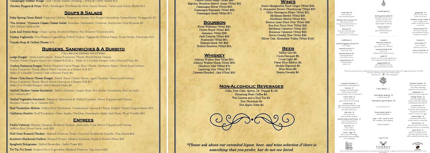 The View Menu
