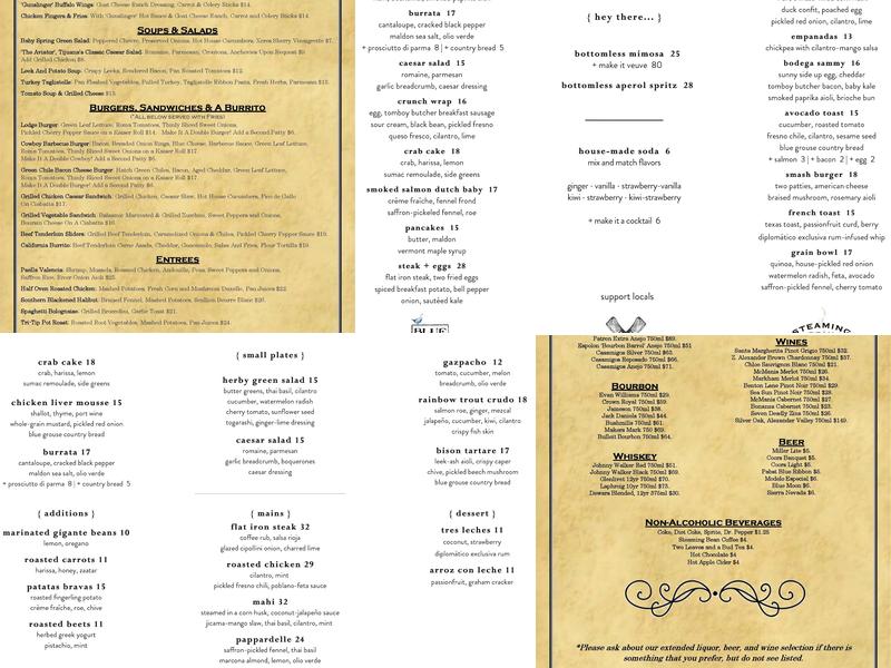 The View Menu