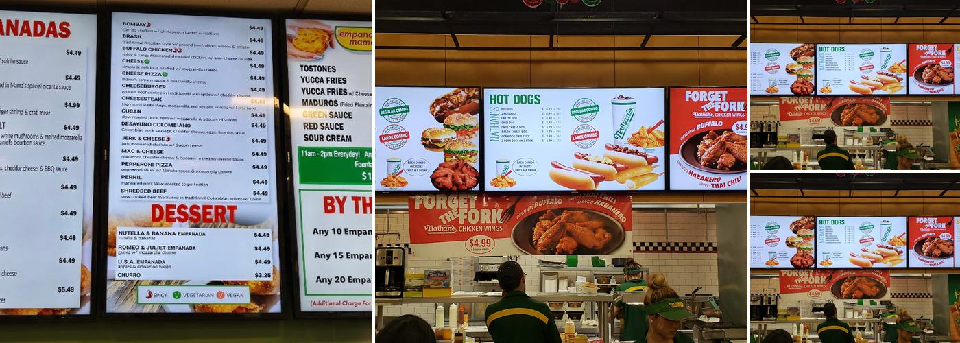 Nathan's Menu