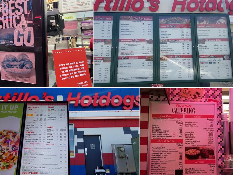 Portillo's Forest Park Menu