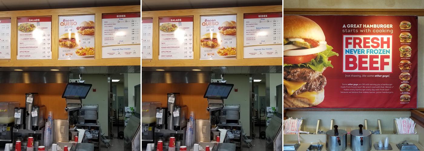 Wendy's Menu