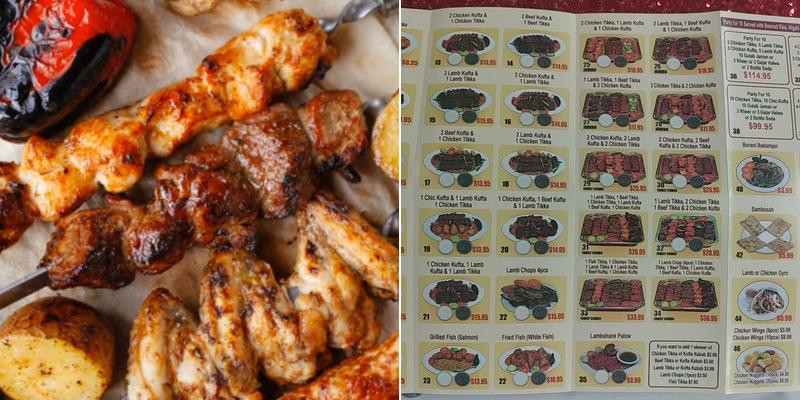 Dhoom Restaurant Menu