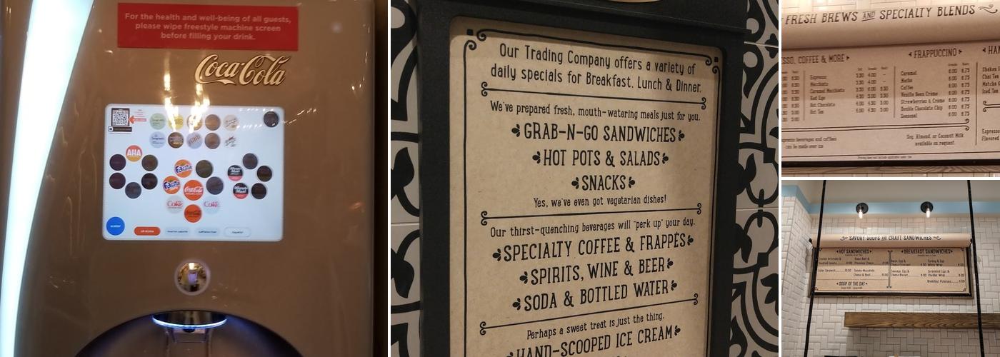 New Dutch Trading Co. Menu