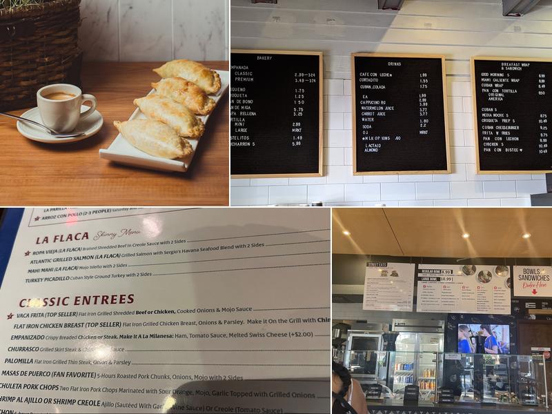 Sergio's Restaurant Menu