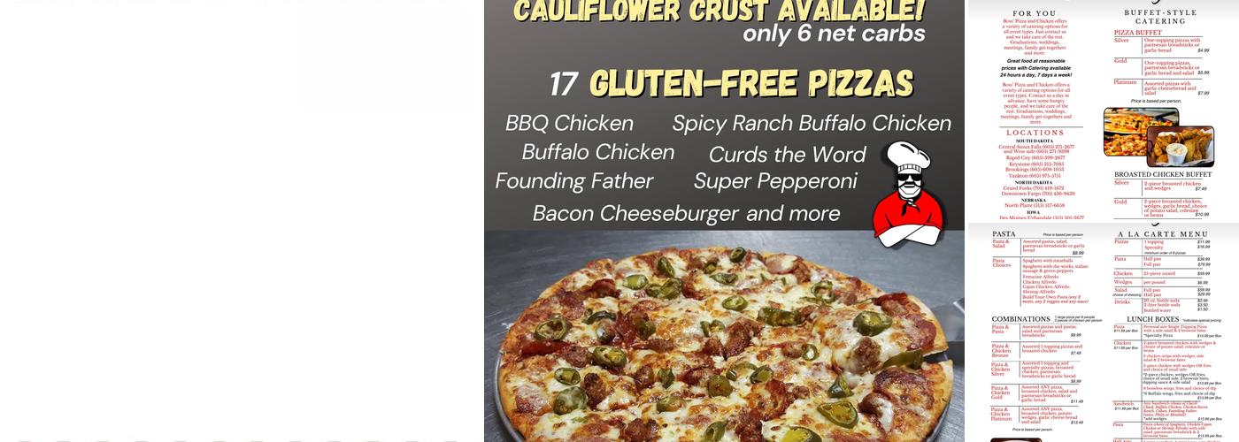 Boss' Pizza & Chicken Menu