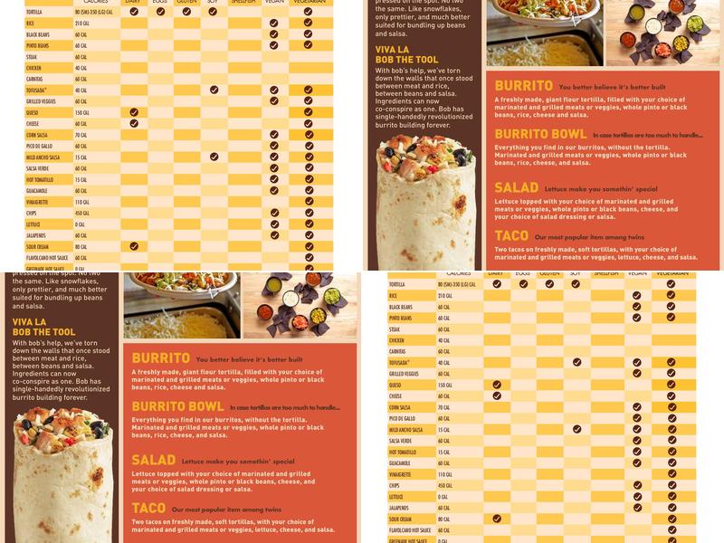 Pancheros Mexican Grill - Sioux Falls 41st Menu