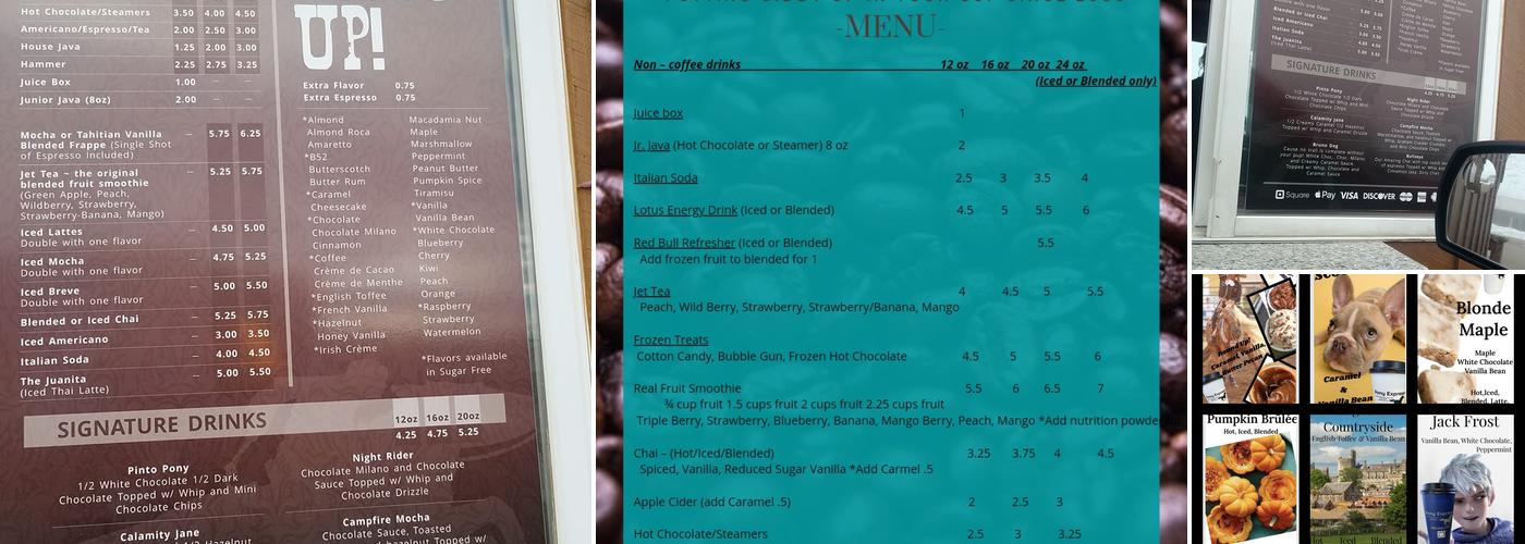 Pony Express-O Menu