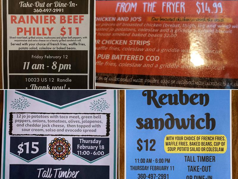 CELTIC SPIRITS SPEAKEASY Menu