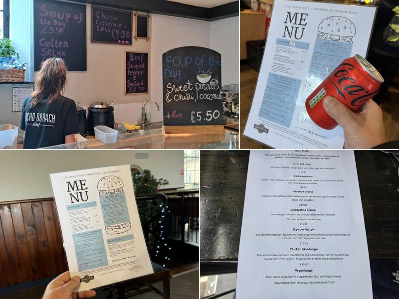 An Talla Mòr Eighteen Twenty Menu