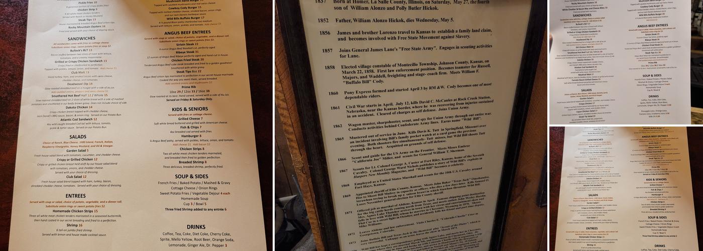 Buffalo Bodega Complex Menu