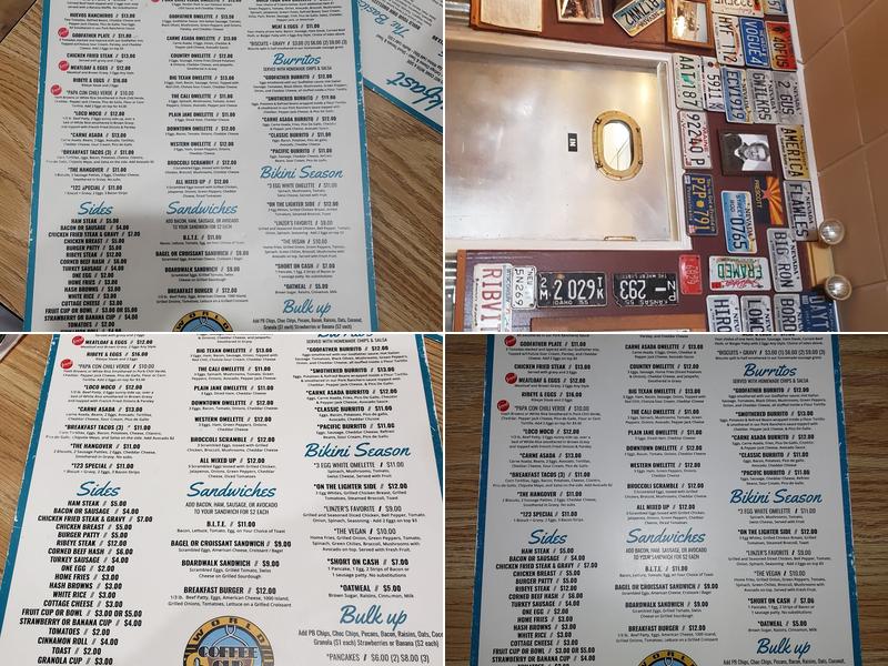 The Coffee Cup Cafe Menu