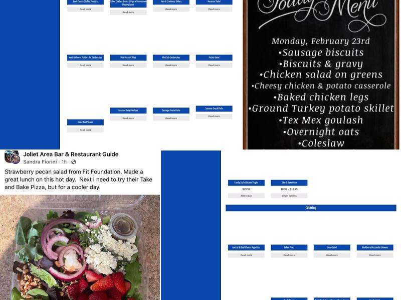 Fit Foundation Menu