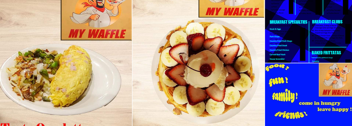 My Waffle Family Restaurant Menu