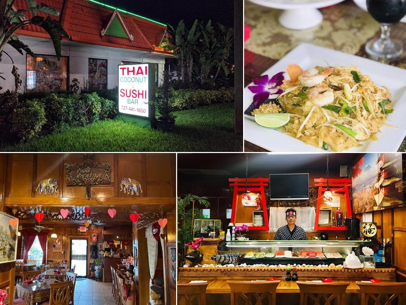 Thai Coconut and Sushi