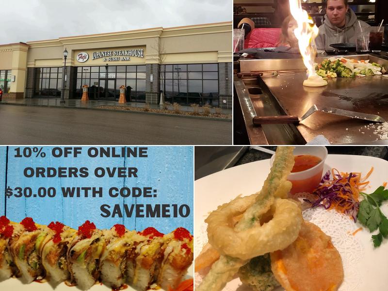 Fuji Japanese Steakhouse & Sushi Bar 1731 Eglin St, Rapid City