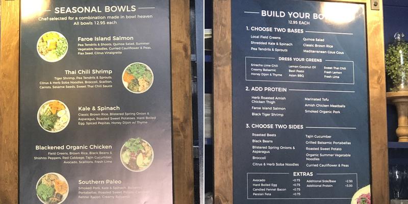 Market House on the Square Menu