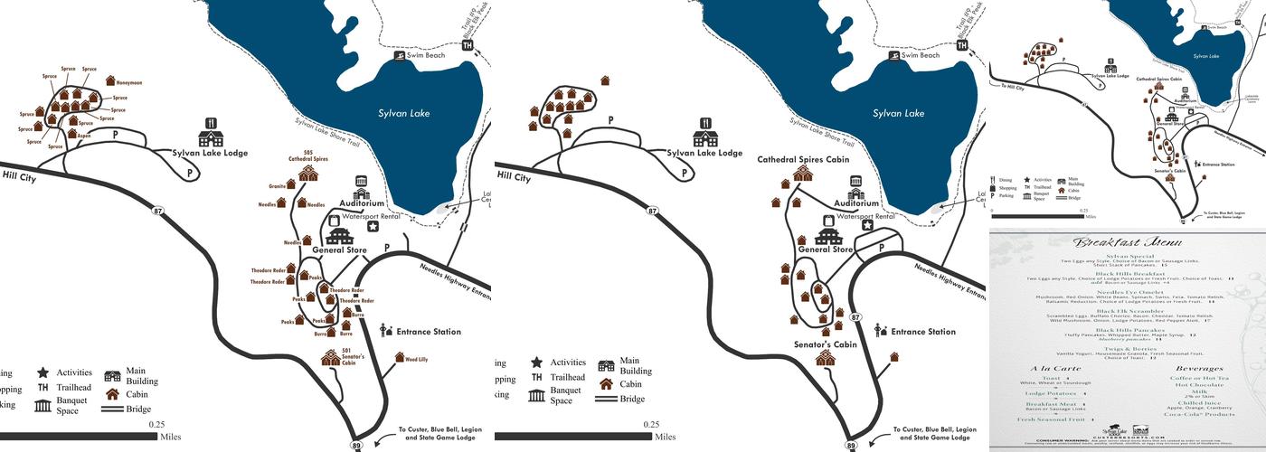 Sylvan Lake Lodge Menu
