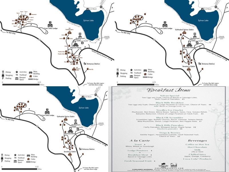 Sylvan Lake Lodge Menu