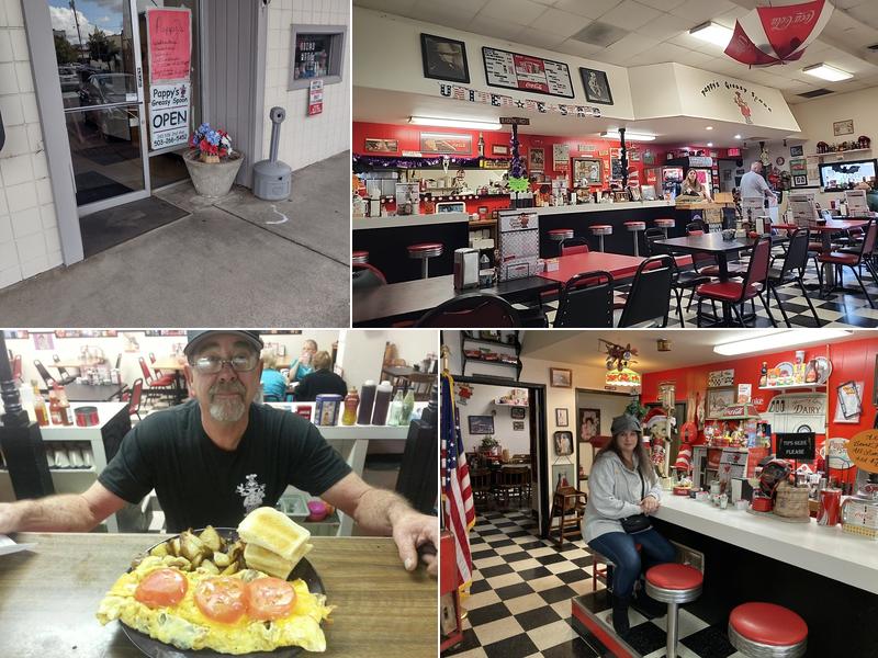Pappy's Greasy Spoon 243 NW 2nd Ave, Canby