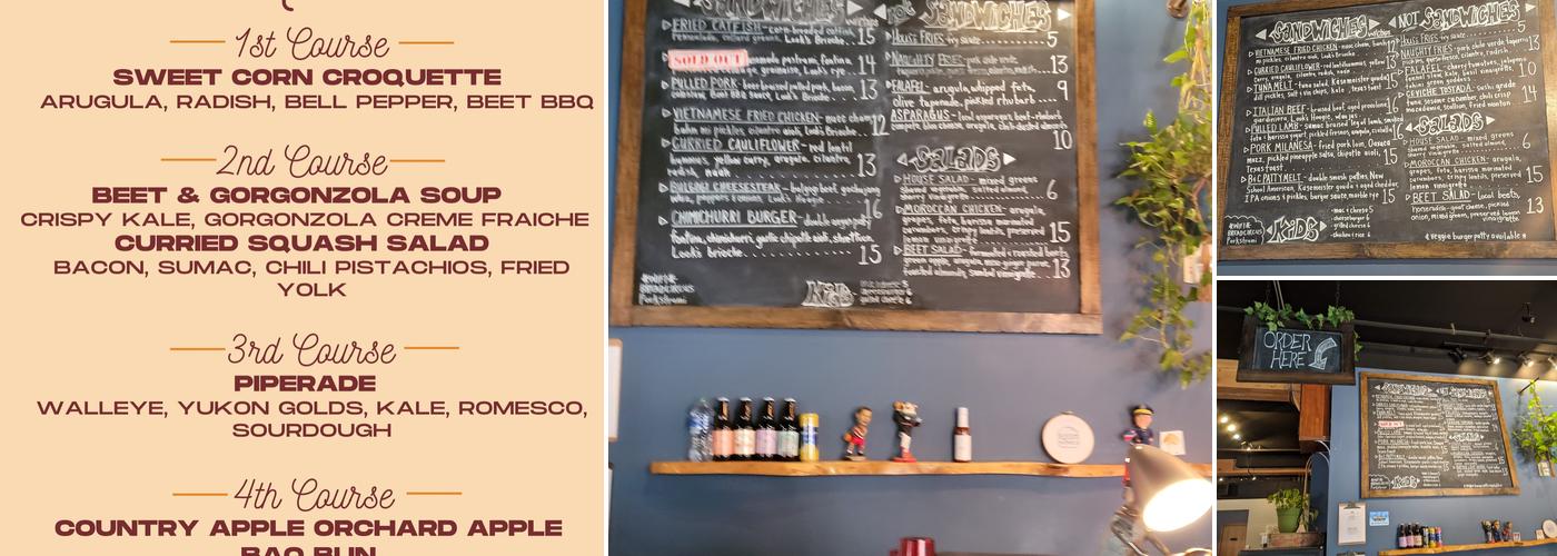 Bread & Circus Sandwich Kitchen Menu
