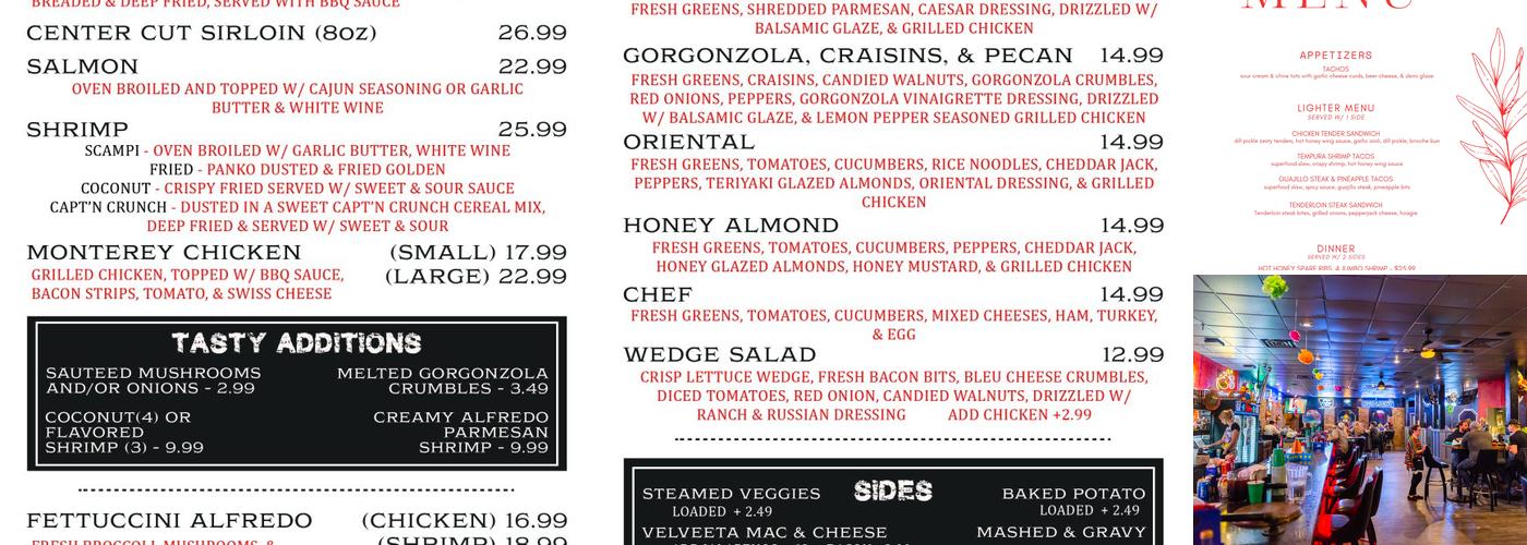 Cattle-Ac Menu