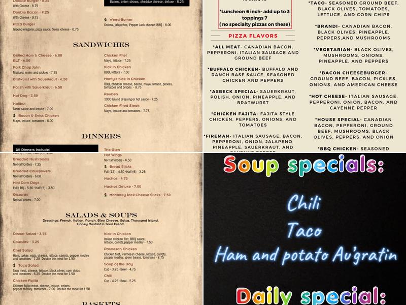 The Depot Menu
