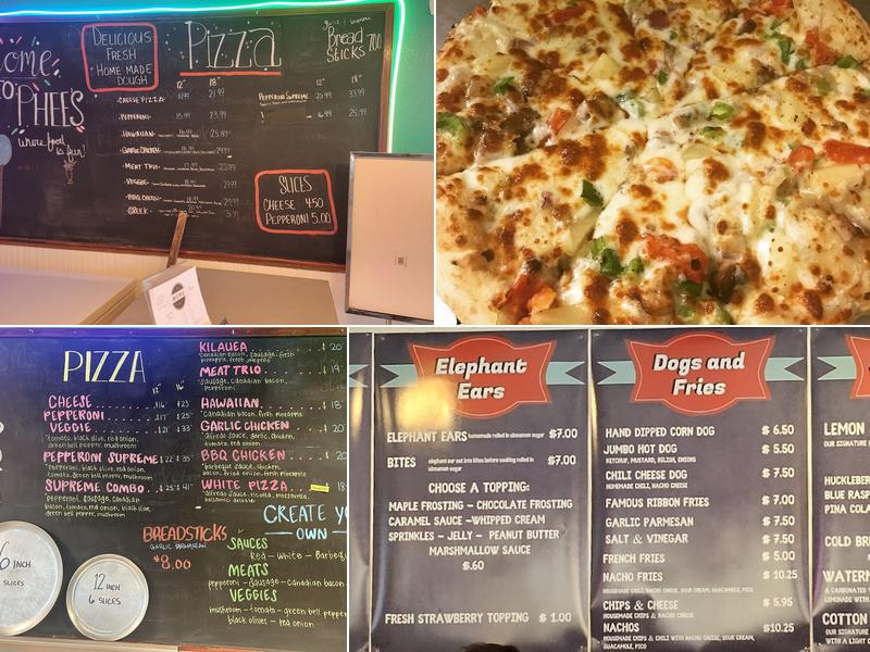 Sweet Phees Menu