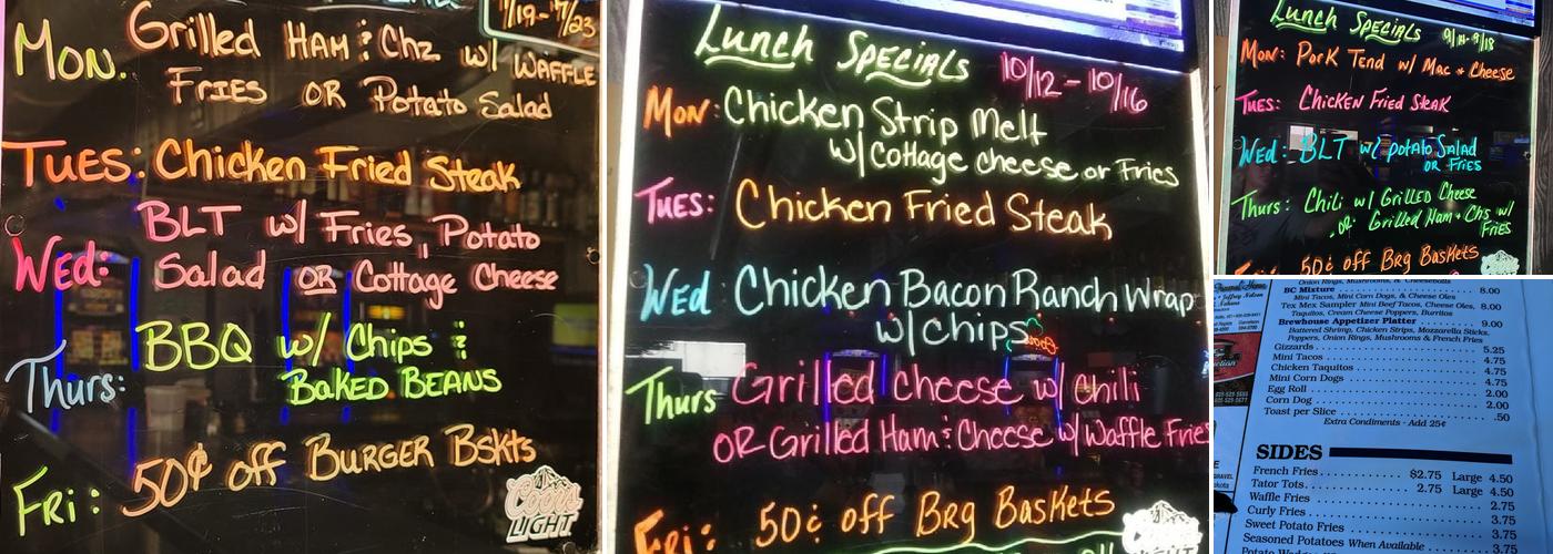 Baltic Corner Menu