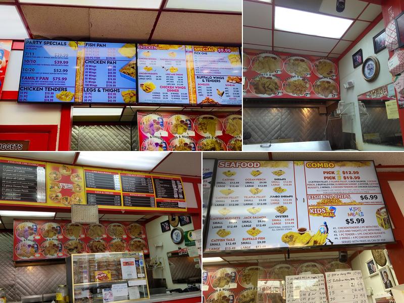 JJ Fish & Chicken Menu