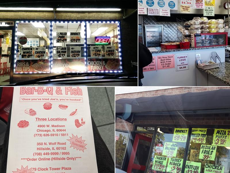 Joe's BBQ & Fish Menu