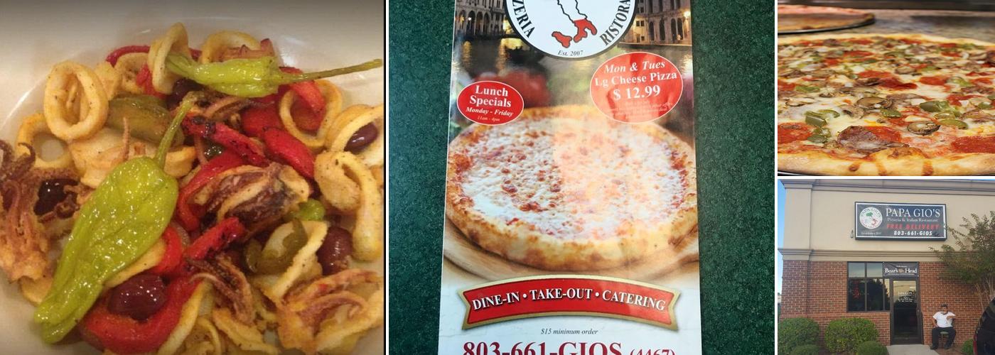 Papa Gio's Pizzeria of Irmo