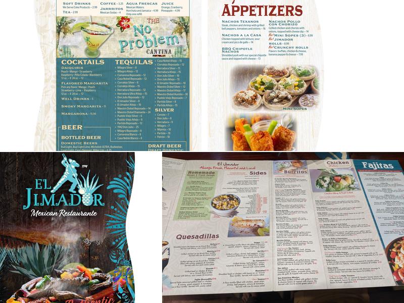 El Jimador Mexican Restaurante Menu