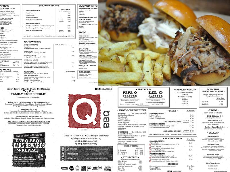 Q-BBQ Menu