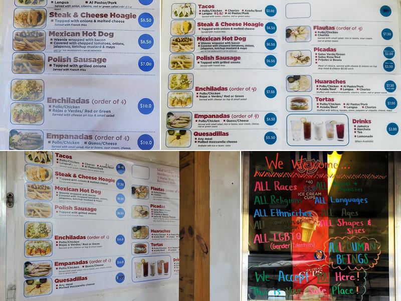 3 Marias Authentic Mexican Food Menu