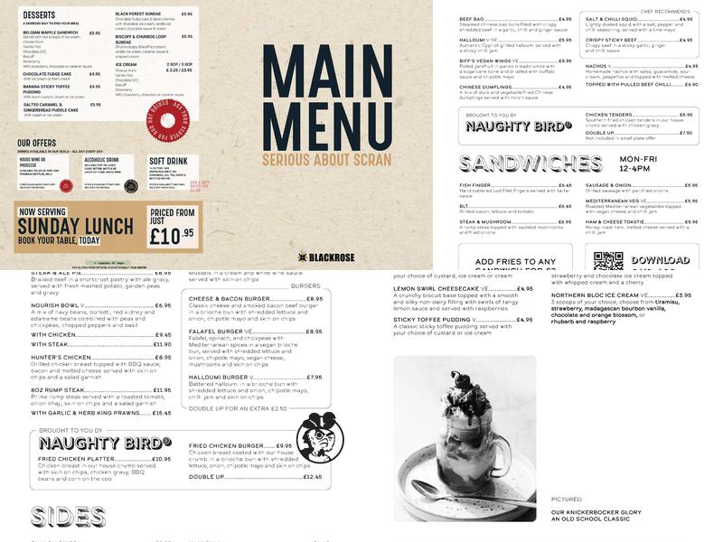The Prior Menu
