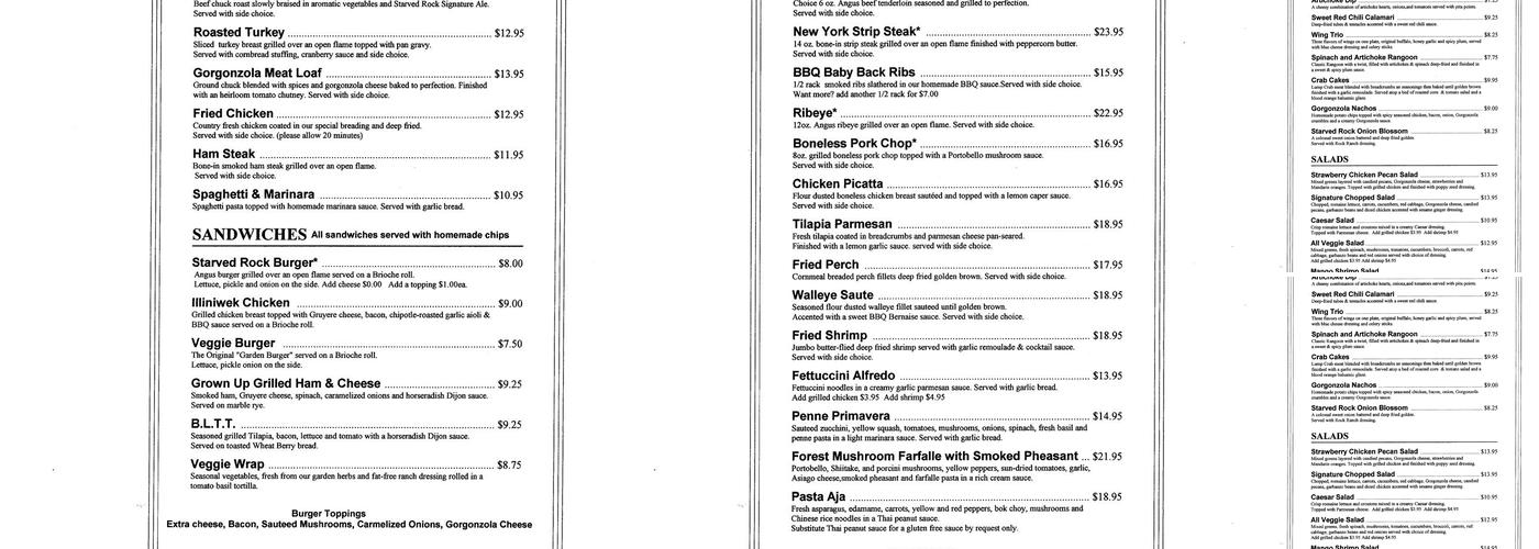 Rgrub.com Menu