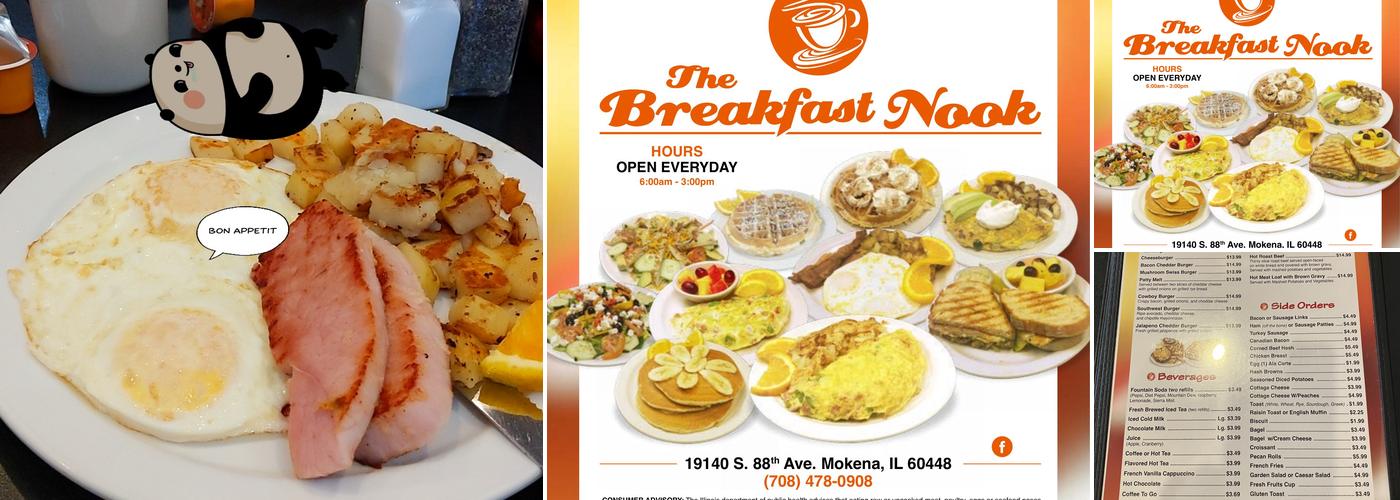 Breakfast Nook Menu