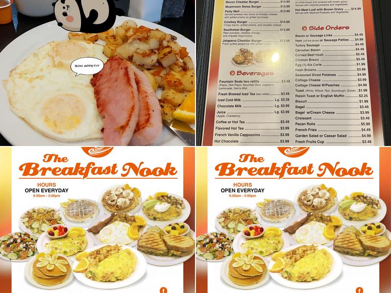 Breakfast Nook Menu