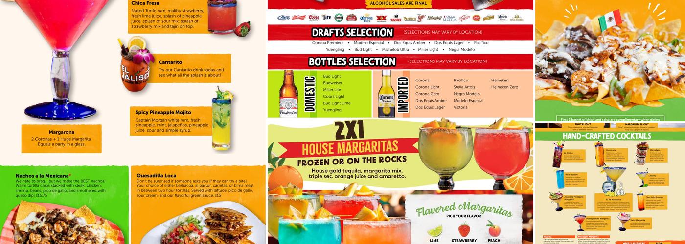 El Jalisco Havana Menu