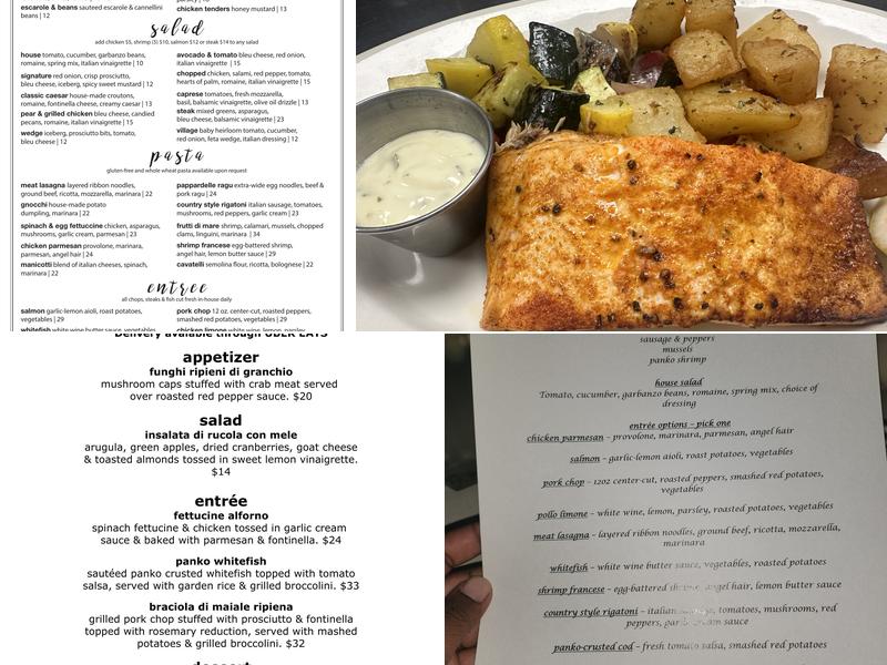 Balagio in Mokena Menu