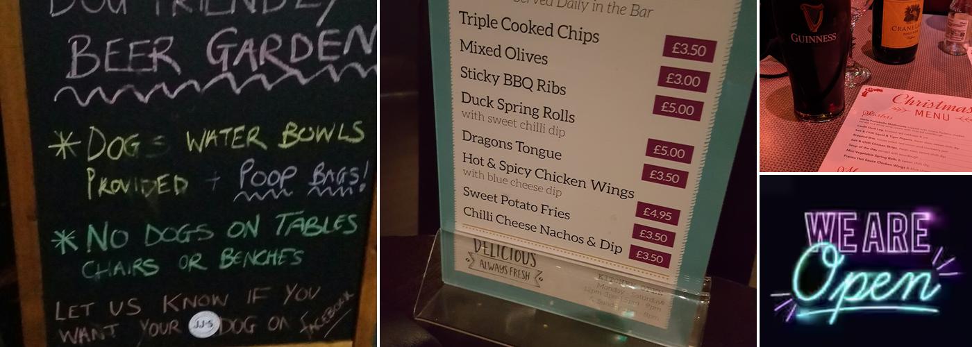 Bureau by the Lough Menu