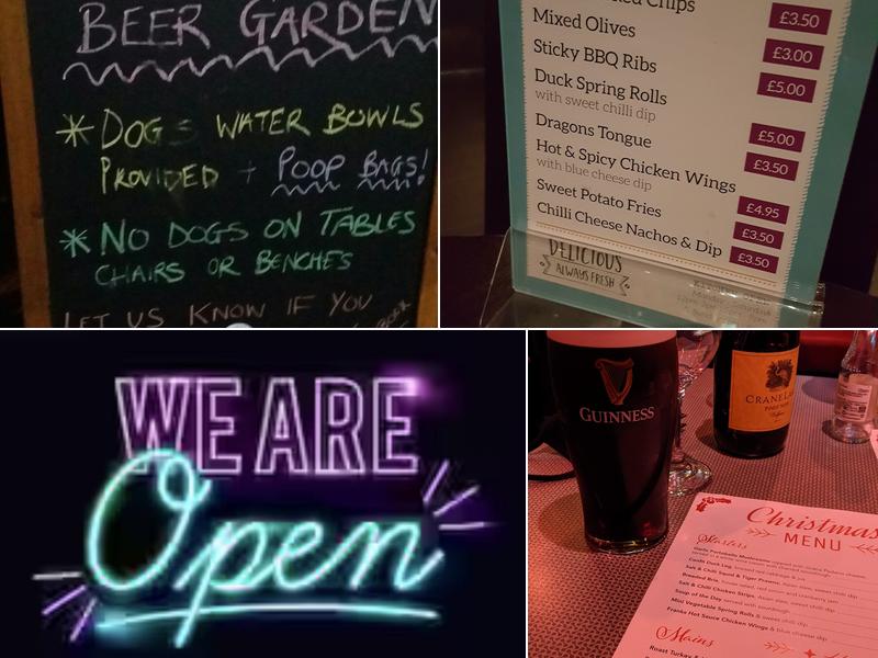 Bureau by the Lough Menu