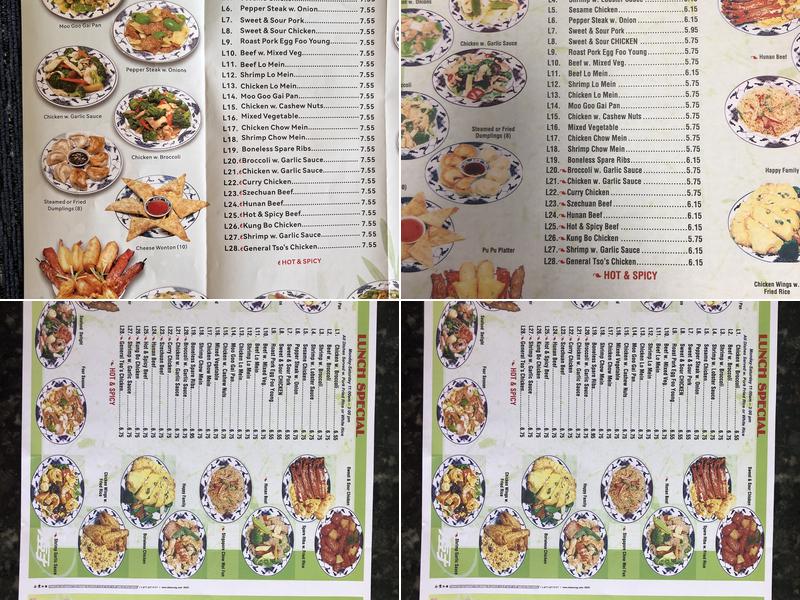 China Wok Menu