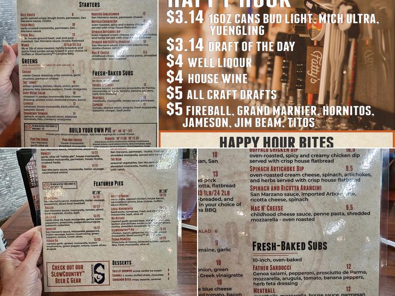 Local Pie Woodfired Pizza Menu