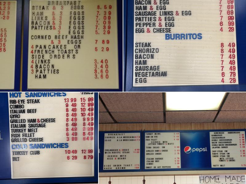 Wolf's Menu